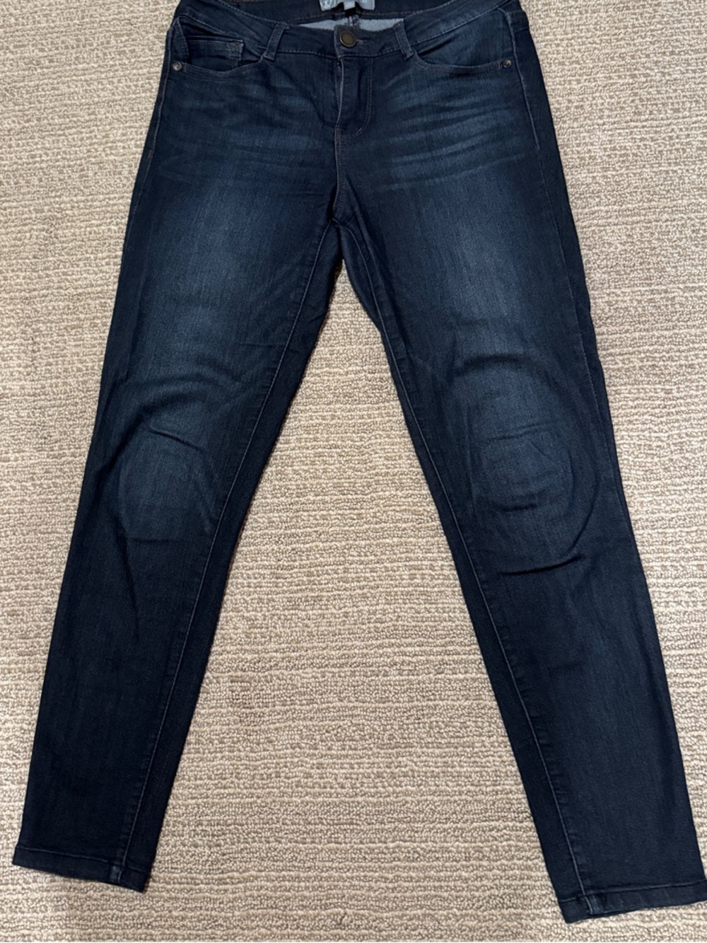 Wit & Wisdom Dark Indigo Skinny Jeans